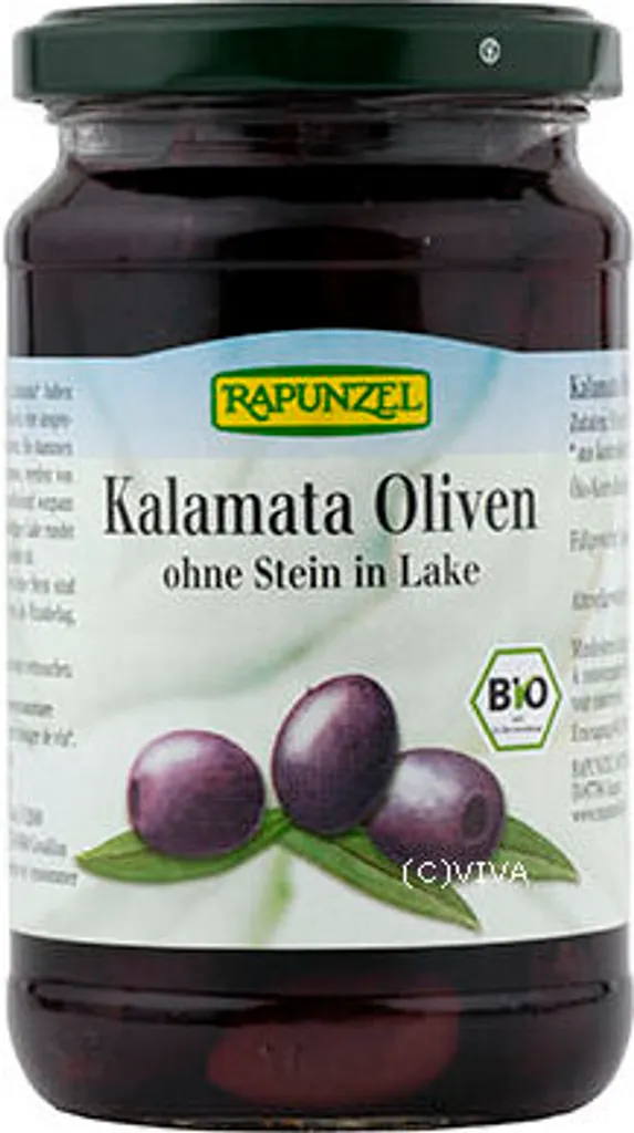 Rapunzel - Purple Kalamata Olives, Pitted in Brine - 315g
