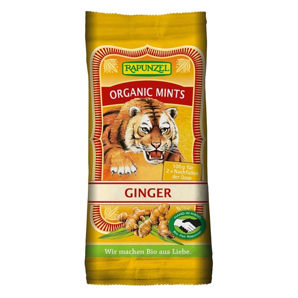 Rapunzel - Organic Mints Ginger - 100g