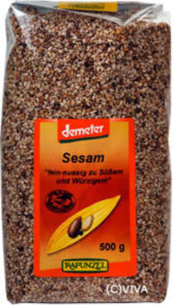 Rapunzel sesame, unhulled 500g