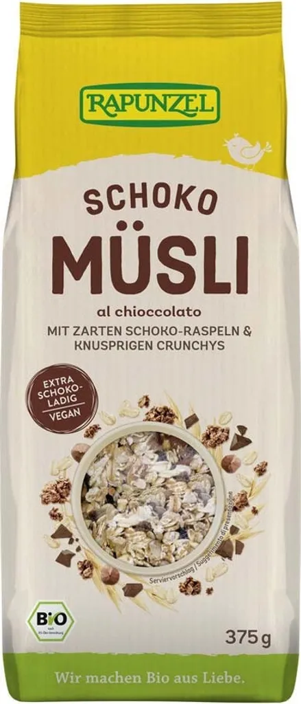 RapunzelAlpen-Amaranth Müsli Schoko 375g