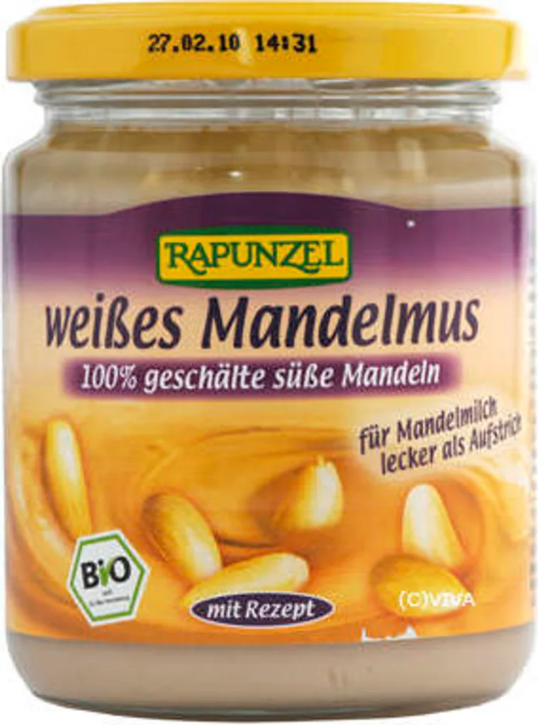 Rapunzelweißes Mandelmus, 250 g