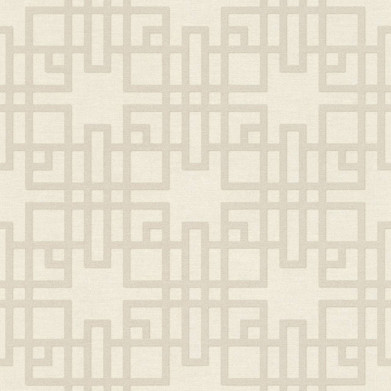 Rasch Non-Woven Wallpaper Kimono Geometry 409239