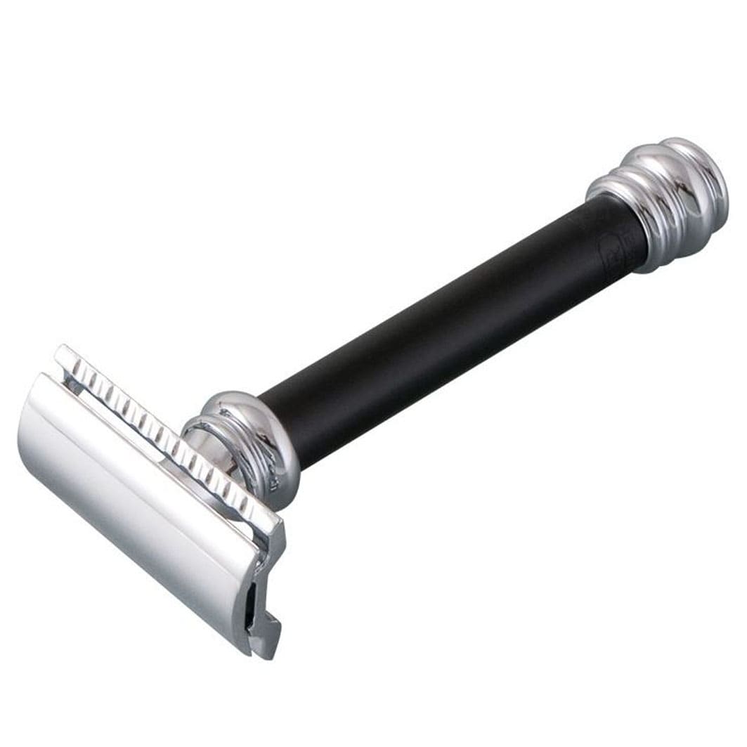 DOVO MERKUR Solingen Safety razor with XL-long handle and long screw connection