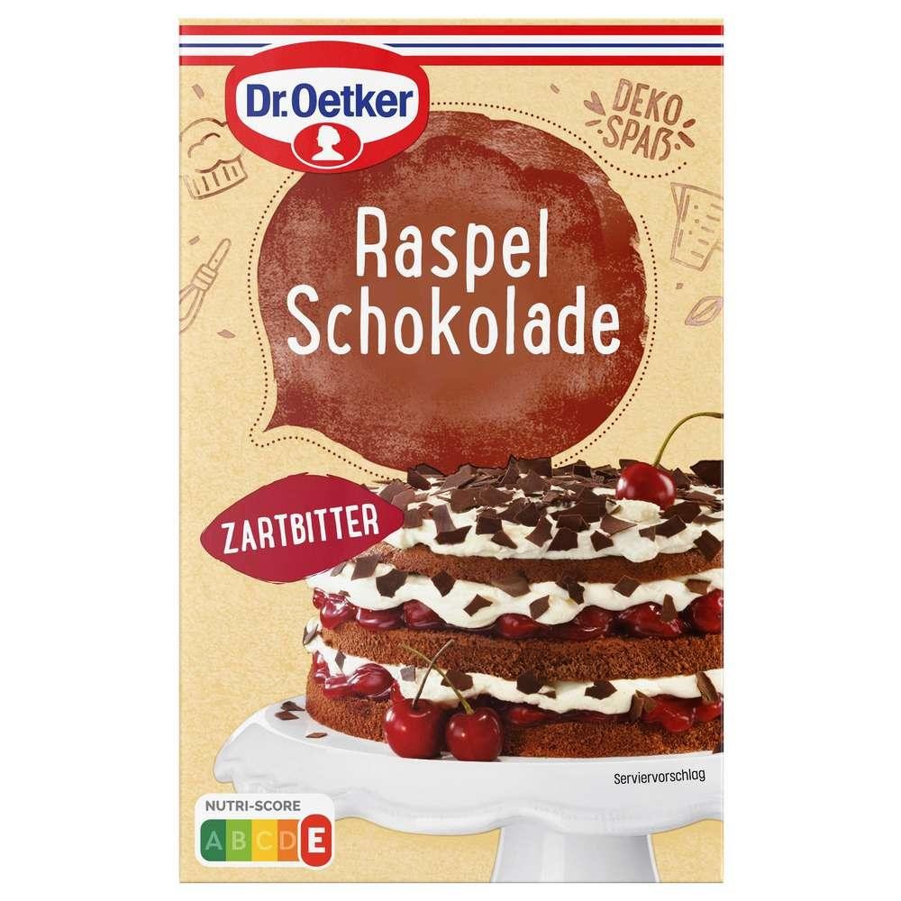 Grated chocolate, dark