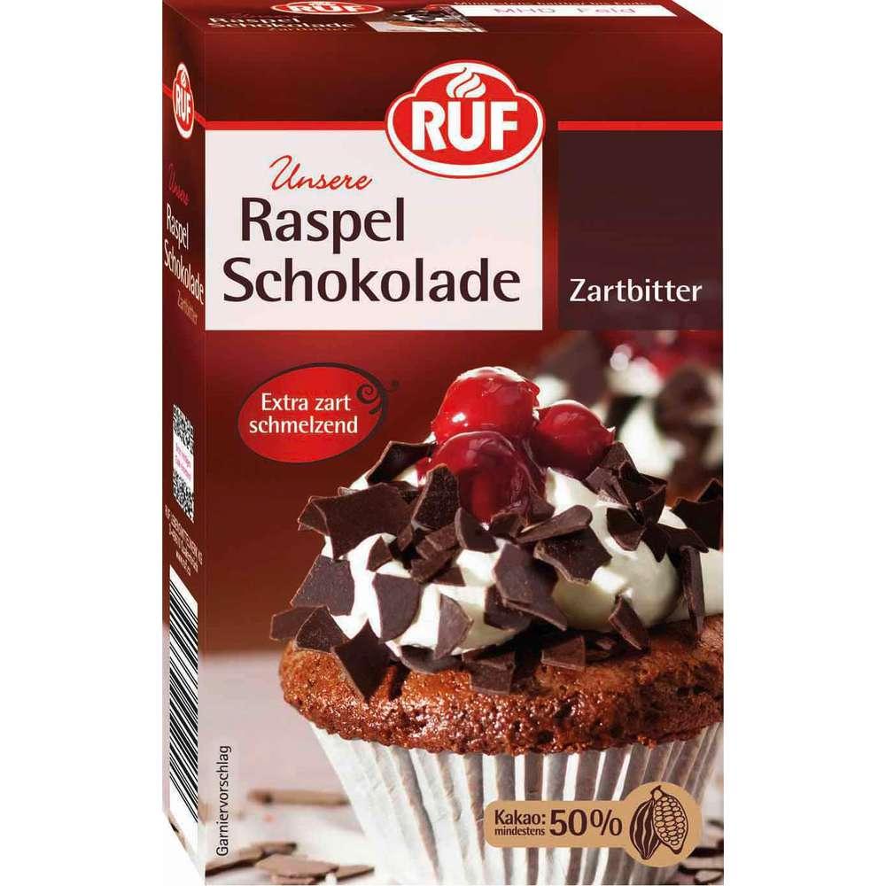 Grated chocolate, dark