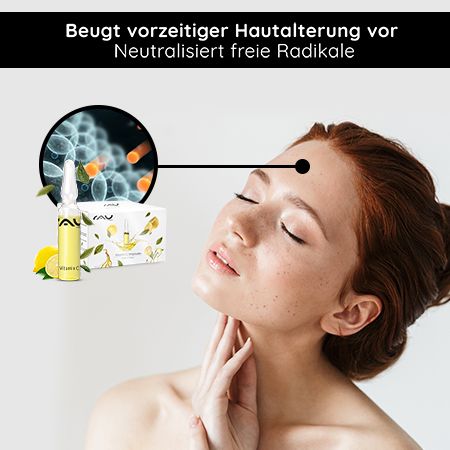 RAU Cosmetics Vitamin C Ampoules - protective serum for a radiant, more even complexion