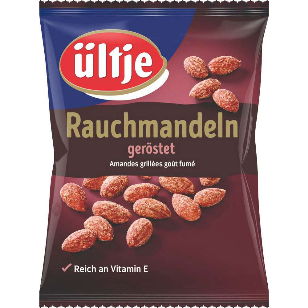 Roasted smoked almonds