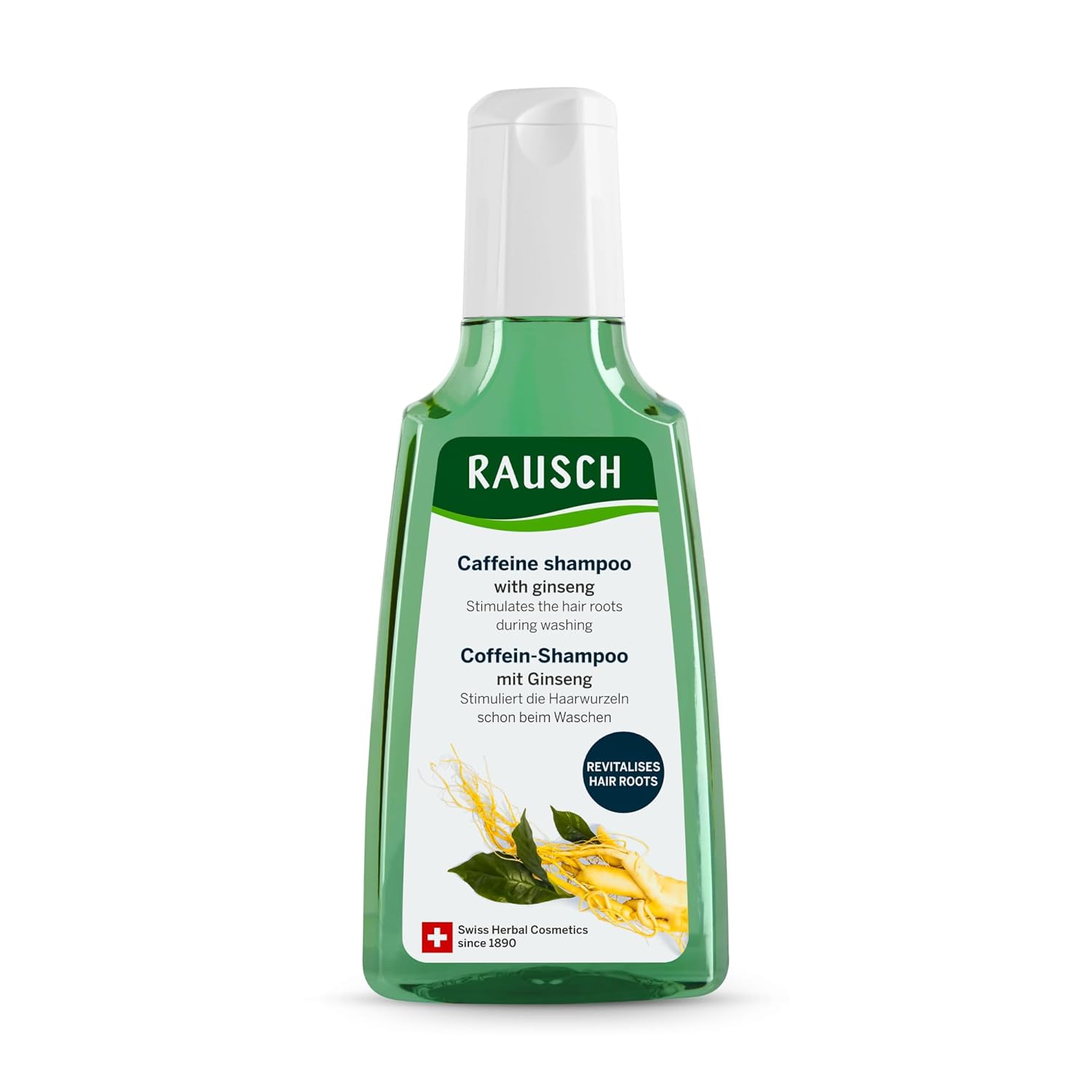 Rausch, Ginseng Caffeine Shampoo ml, Colourless, 200 ml