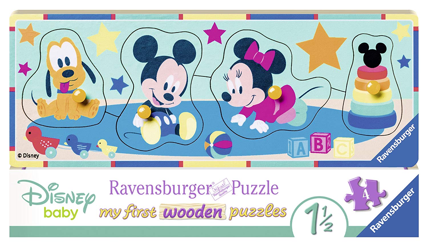 Ravensburger 03238 Disney Baby – My First Wooden Puzzle