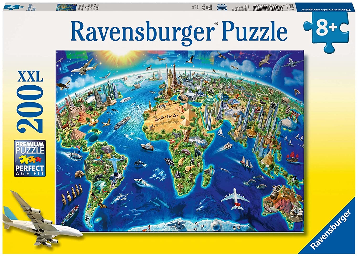 Ravensburger 12722 Jigsaw Puzzle 200 Pieces Big Wild World