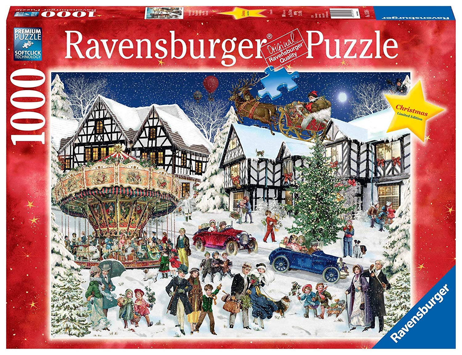 Ravensburger 15359 Snow Covered Christmas Village Scene Jigsaw Puzzle