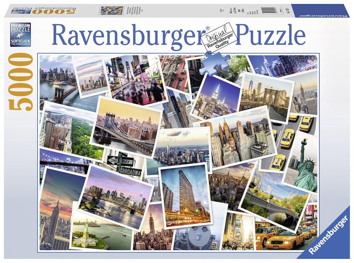 Ravensburger 17433 Jigsaw Puzzle New York The City Never Sleeps