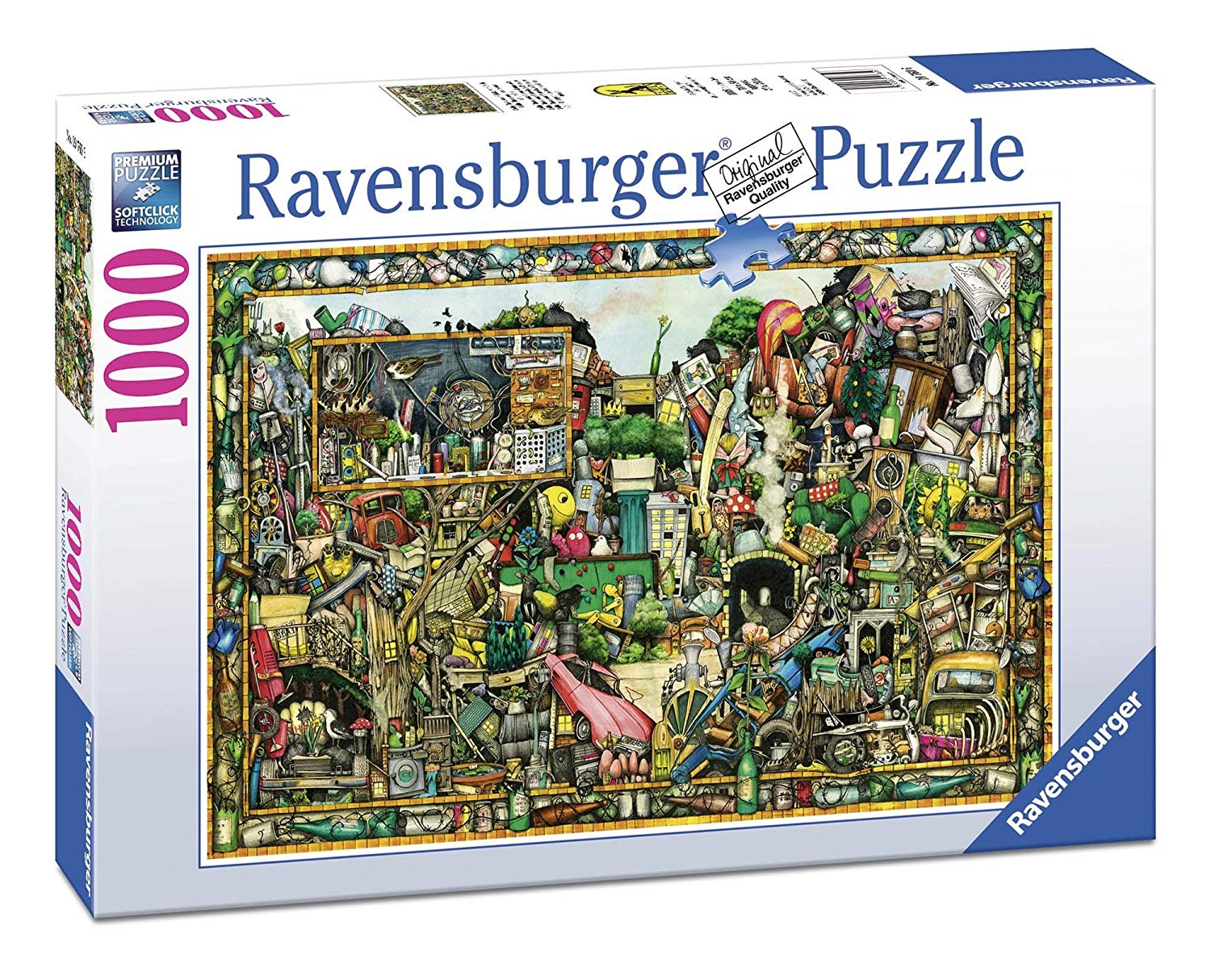 Ravensburger Puzzle Colin Thompson The Treasures Of Once Pack Of