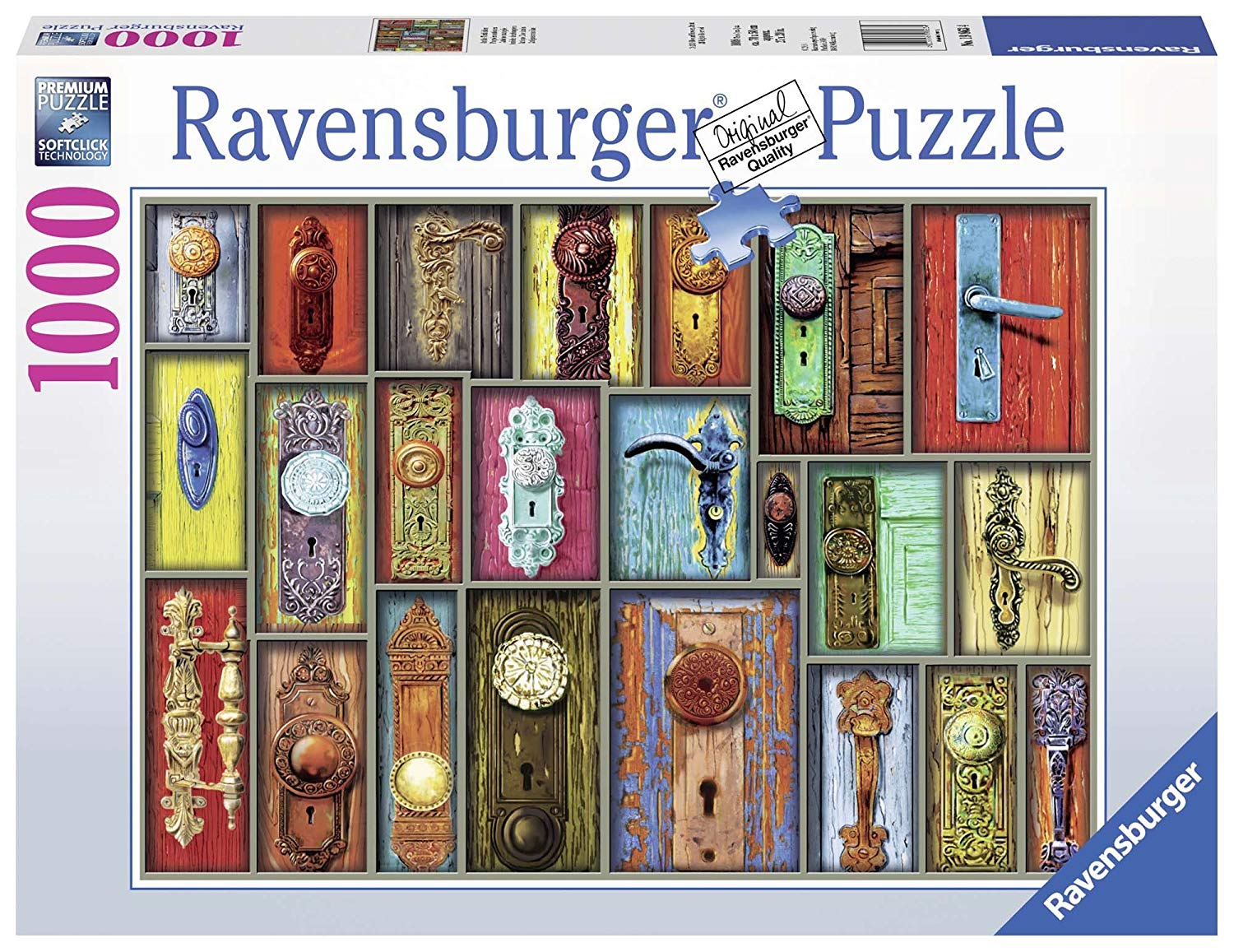 Ravensburger 19863 Antique Handles Jigsaw Puzzle (1000 Pieces)