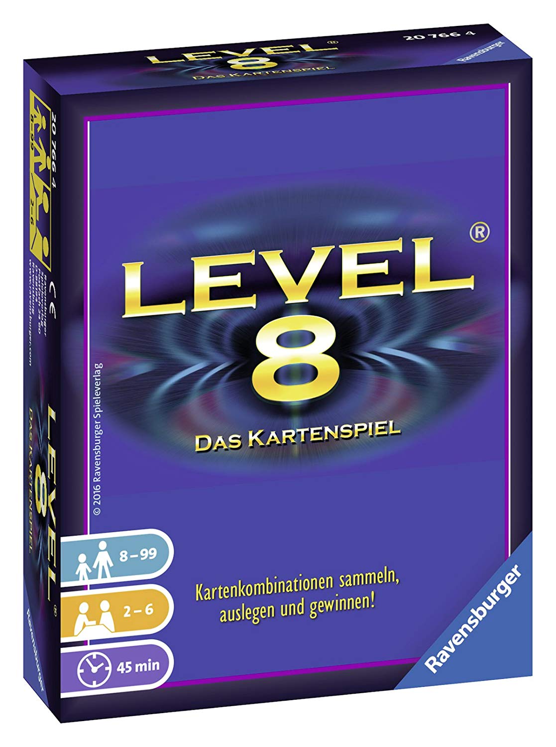 Ravensburger 20766 – Level 8 – The Card Game