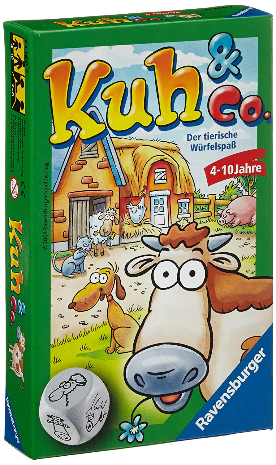 Ravensburger 23160 - Kuh Und Co. - Bring-Along Game
