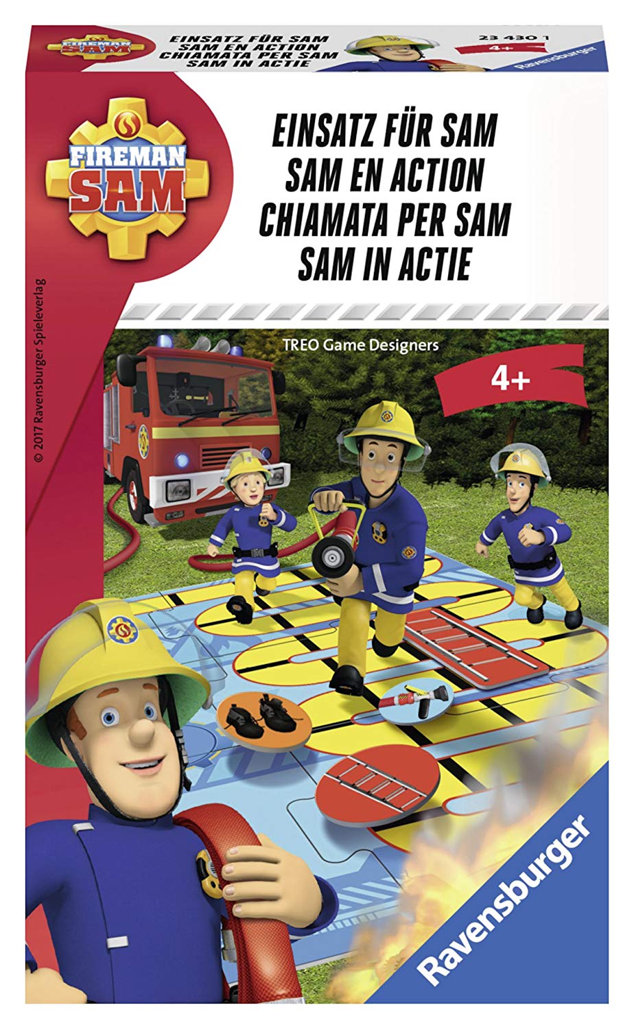Ravensburger 23430 Insert For Sam Fireman Sam Childrens Game