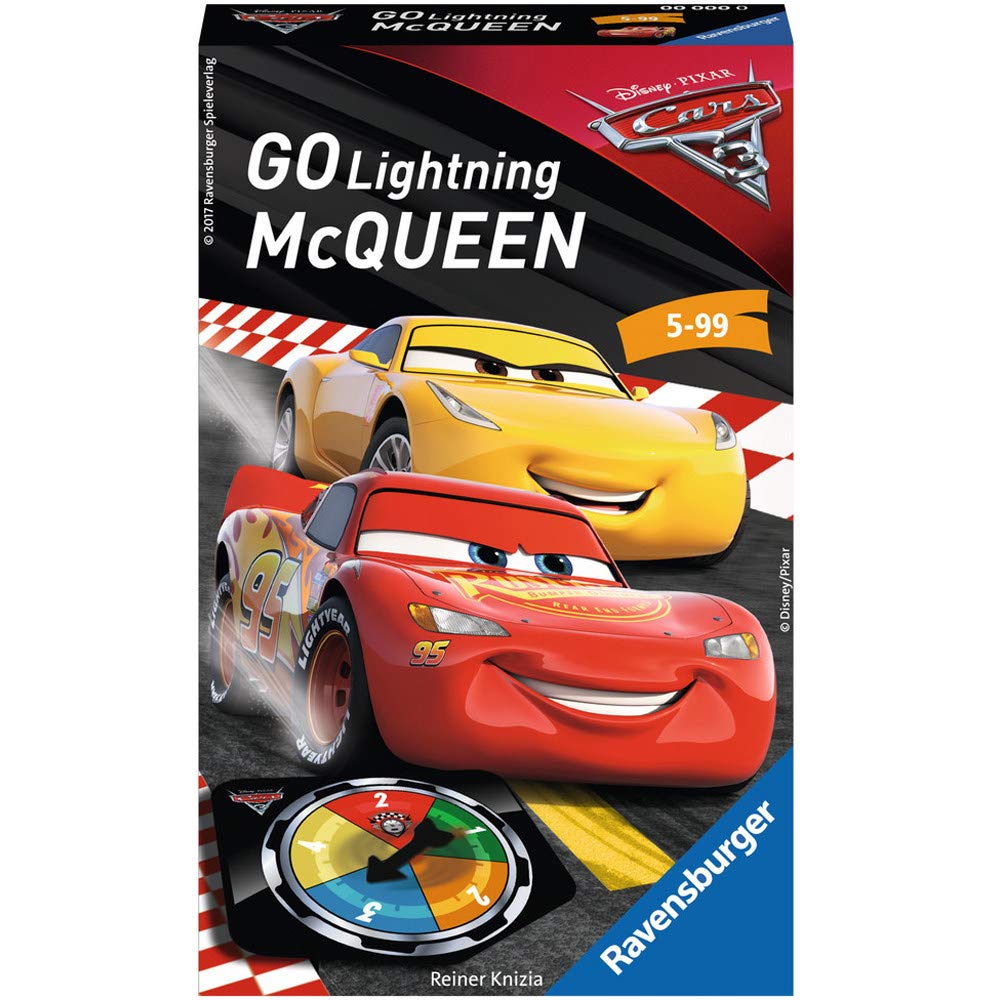 Ravensburger 23437 Disney Pixar Cars 3 Go Lightning McQueen Children's Game