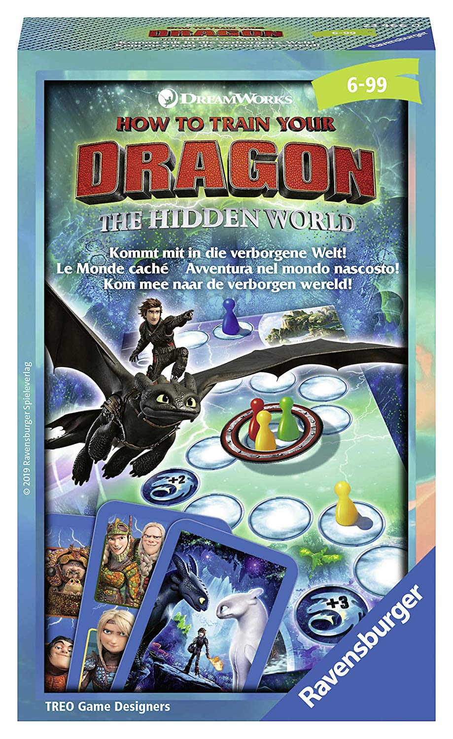 Ravensburger 23466 Ravensburger 23466 Dragons 3 Come With The Hidden World 