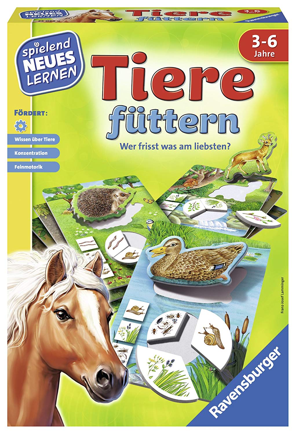 Ravensburger 25034 Feed The Animals Learning