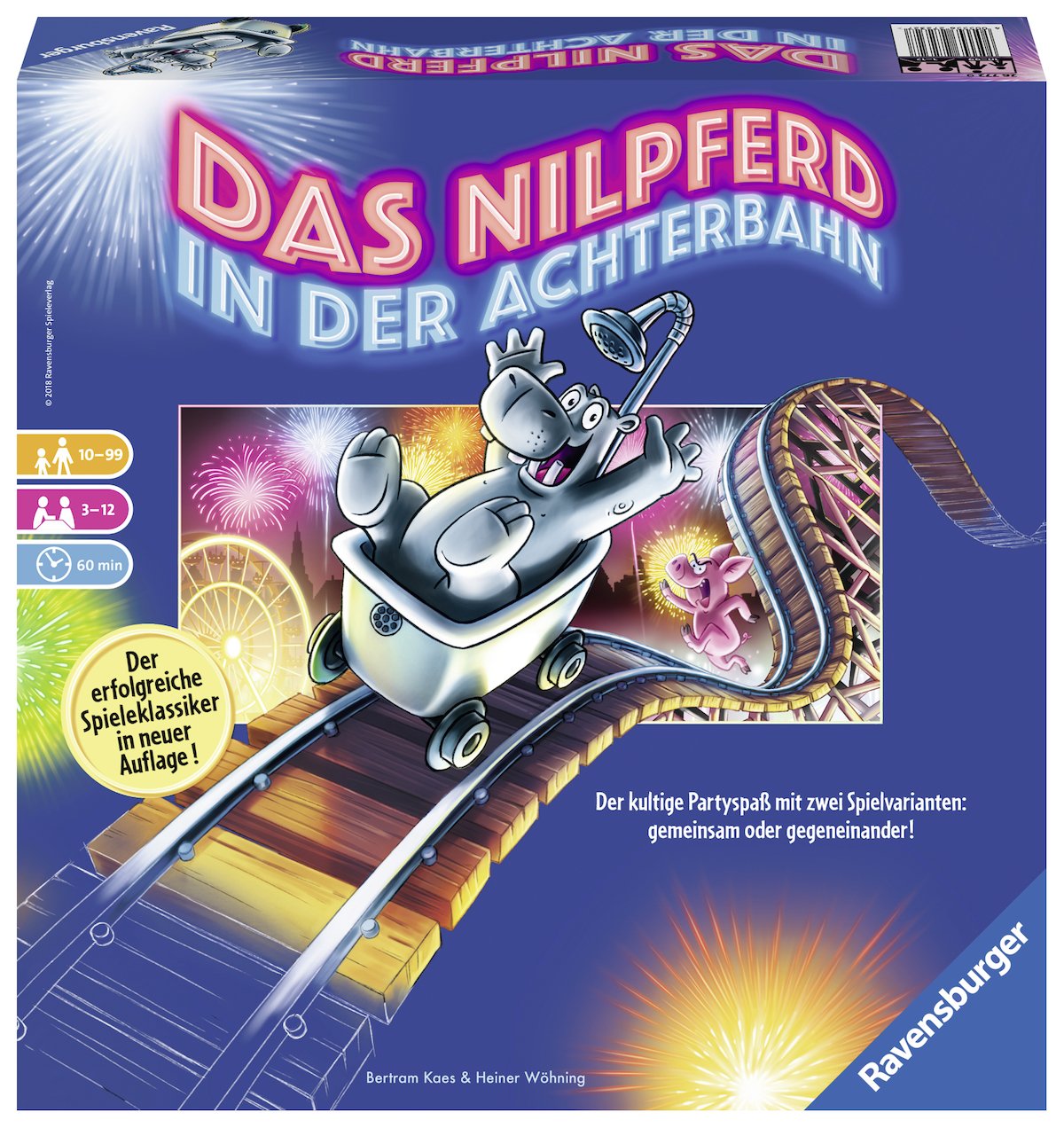 Ravensburger 26772 - The Hippo In The Roller Coaster