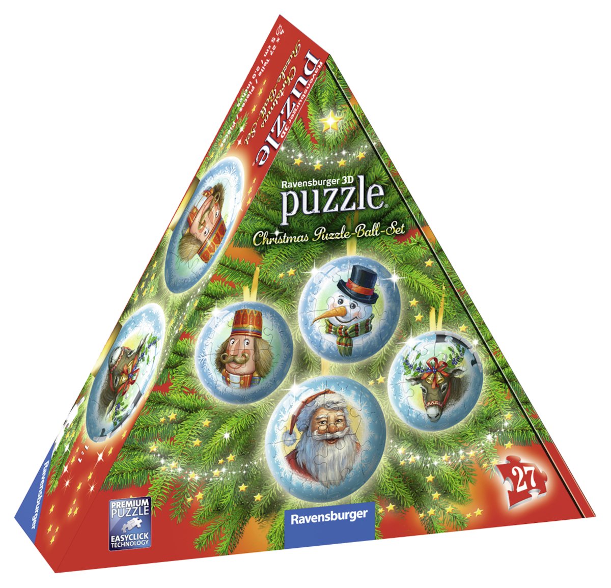 Ravensburger 3D Puzzle 11678 Christmas Puzzle Ball Set