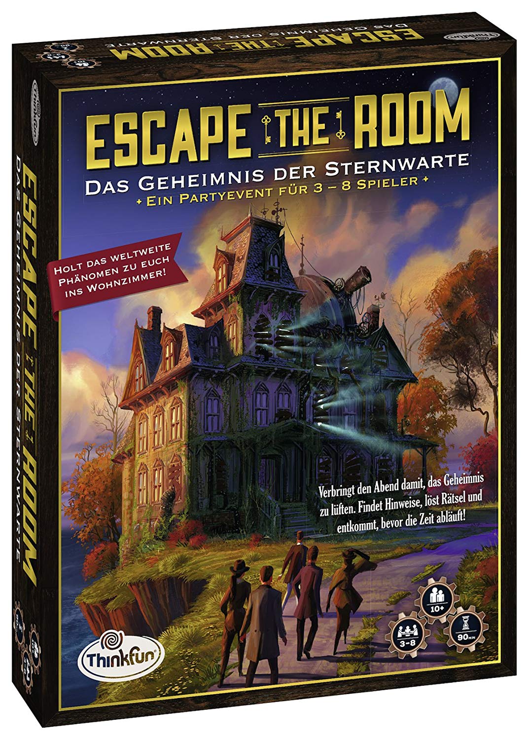 'Ravensburger 76313 Thinkfun Escape The Room – The Secret of the Observator