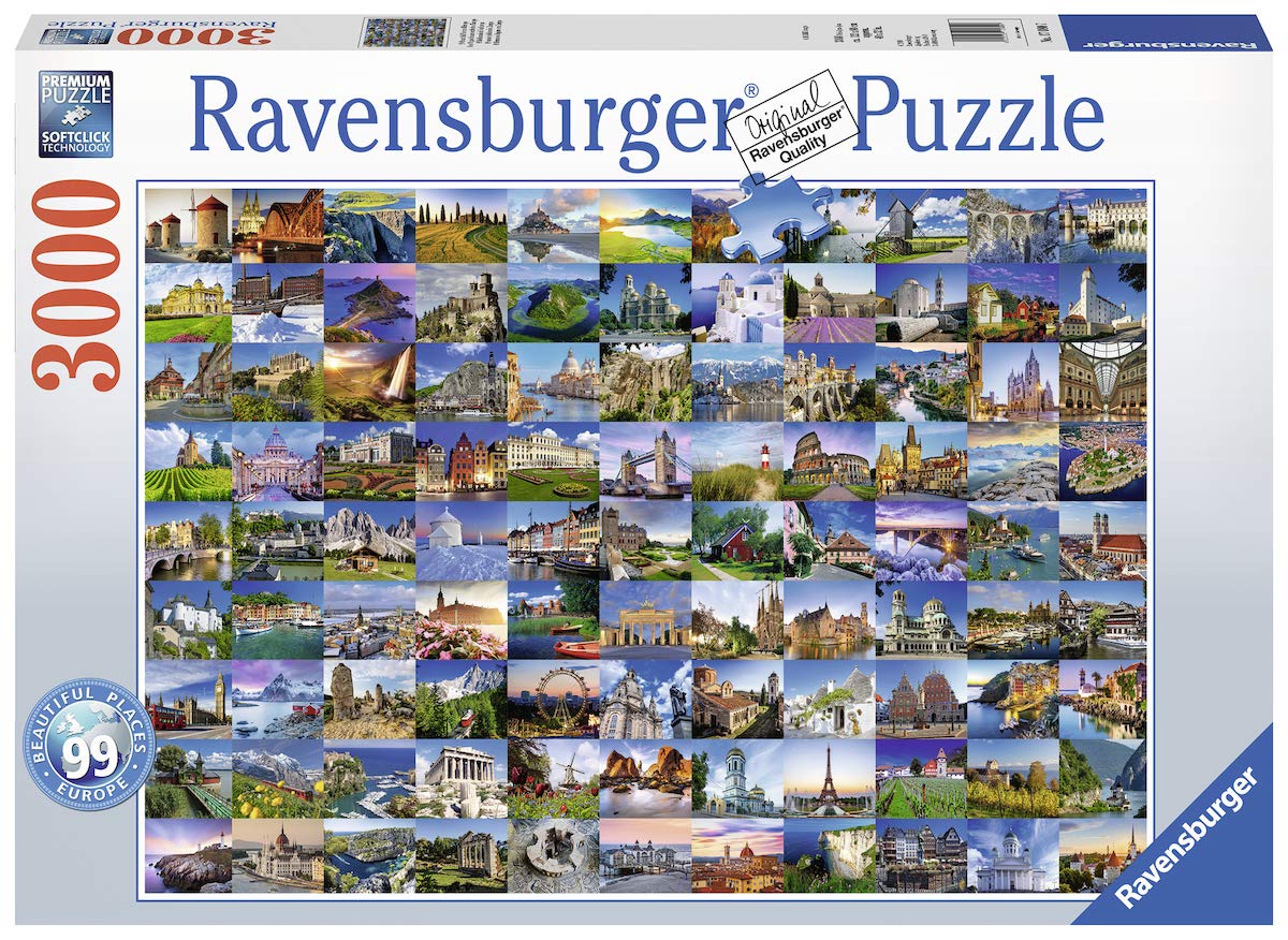 Ravensburger Beautiful Places Europe Puzzle