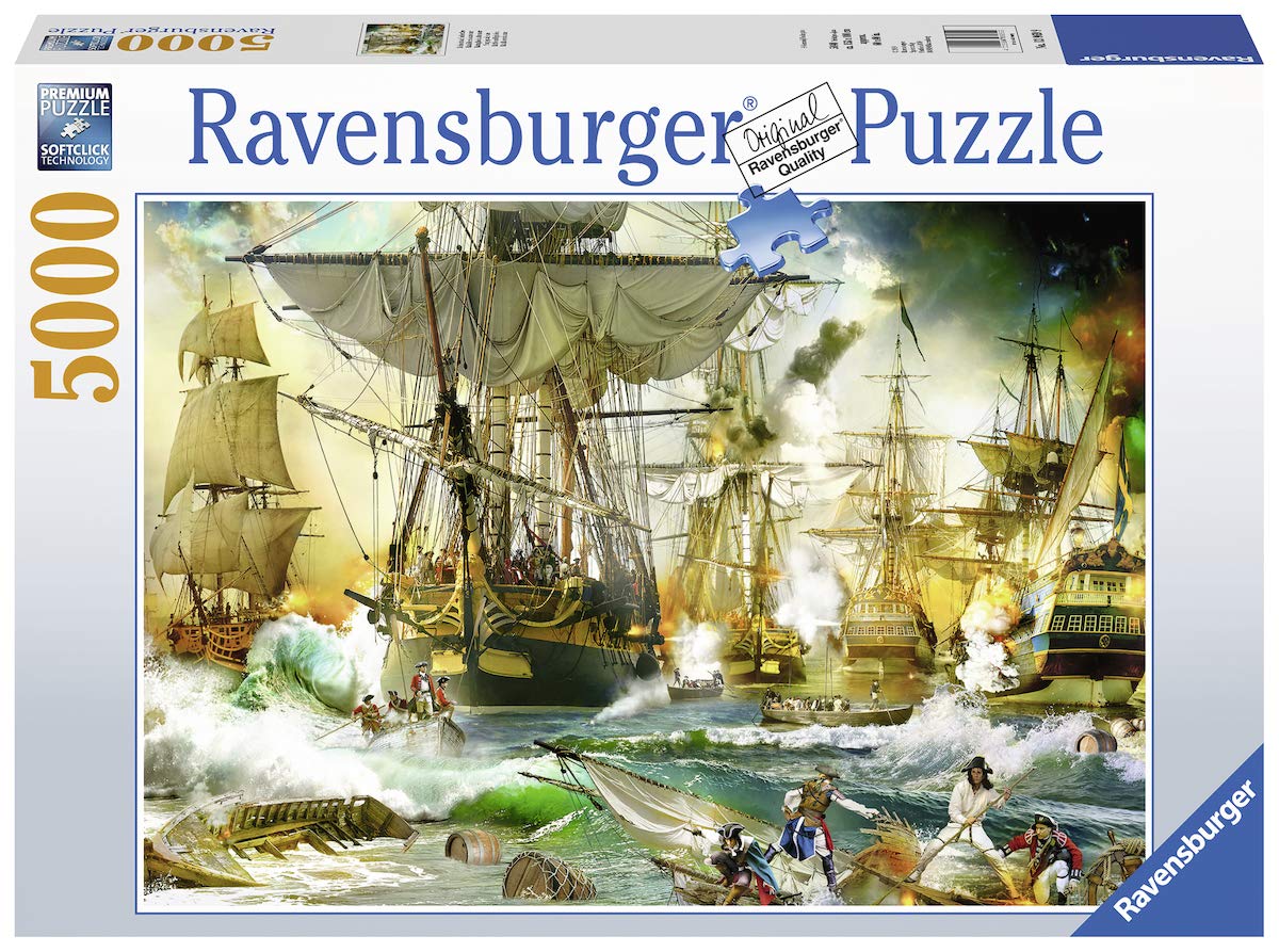 Ravensburger Adult Puzzle 13969 Ravensburger 13969 Battle On High Sea Adult