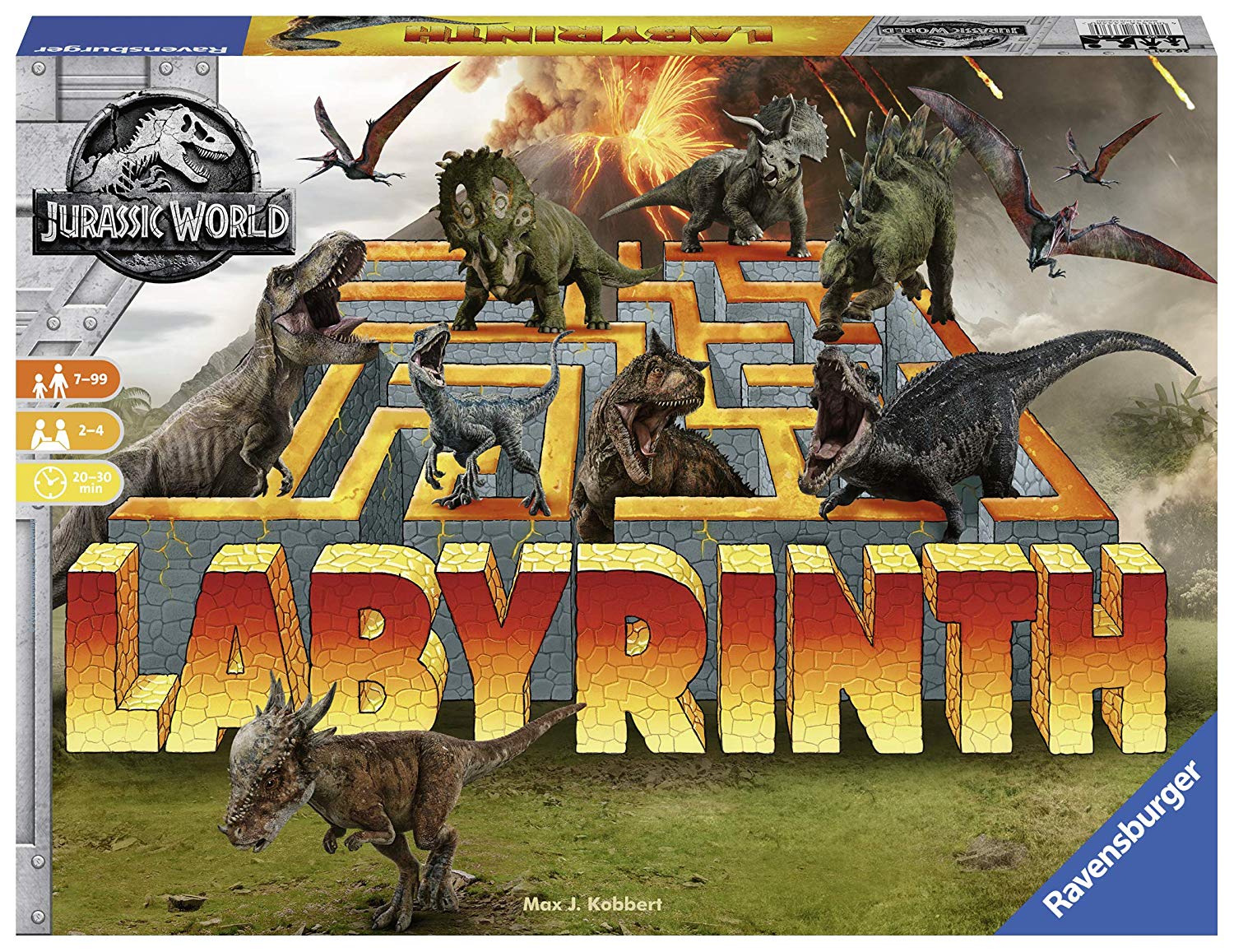 Ravensburger Children Games 26004 Jurassic World Labyrinth