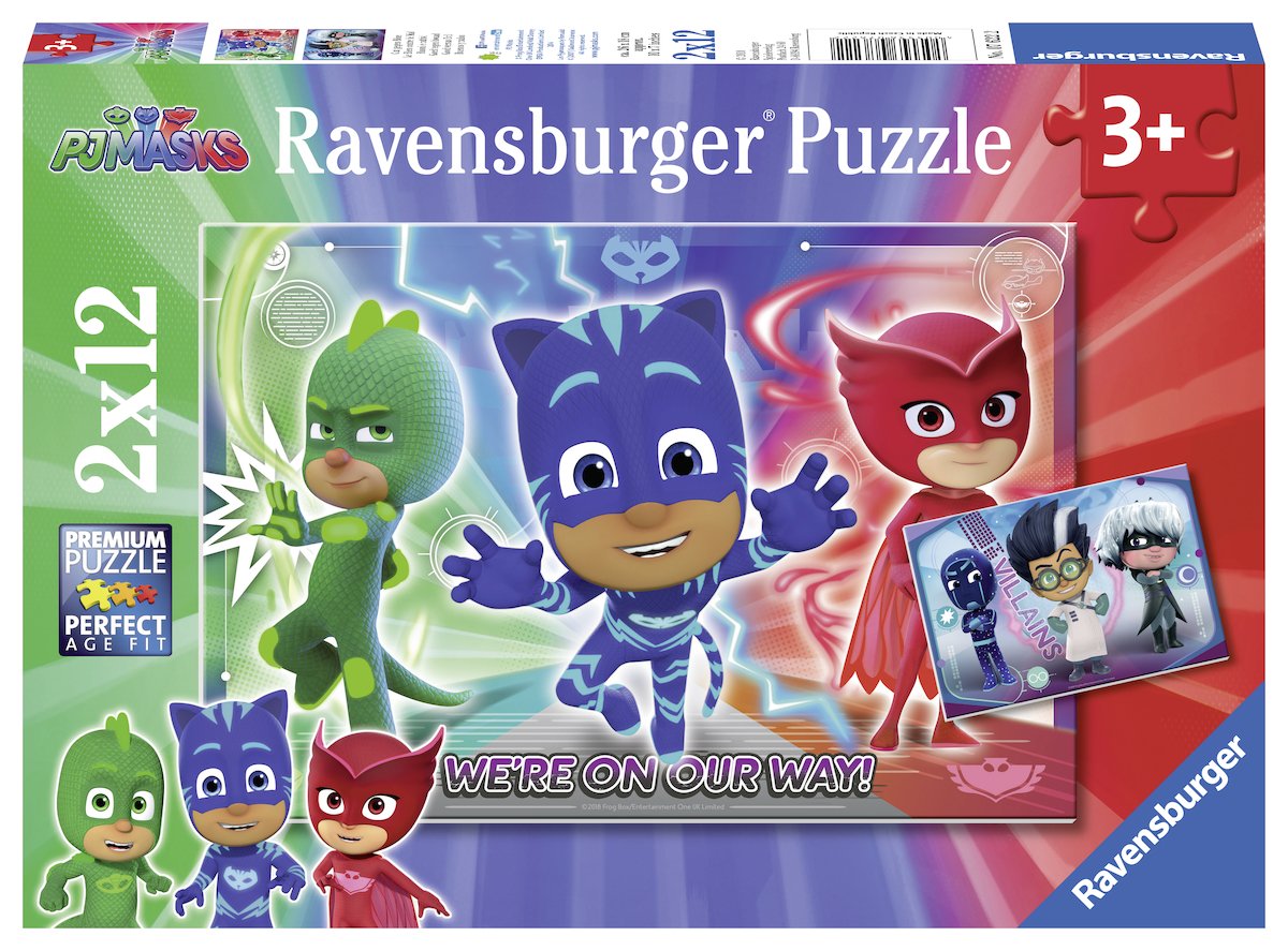 Ravensburger Children's Puzzle 07622 PJ Masks good Against Evil Puzzle