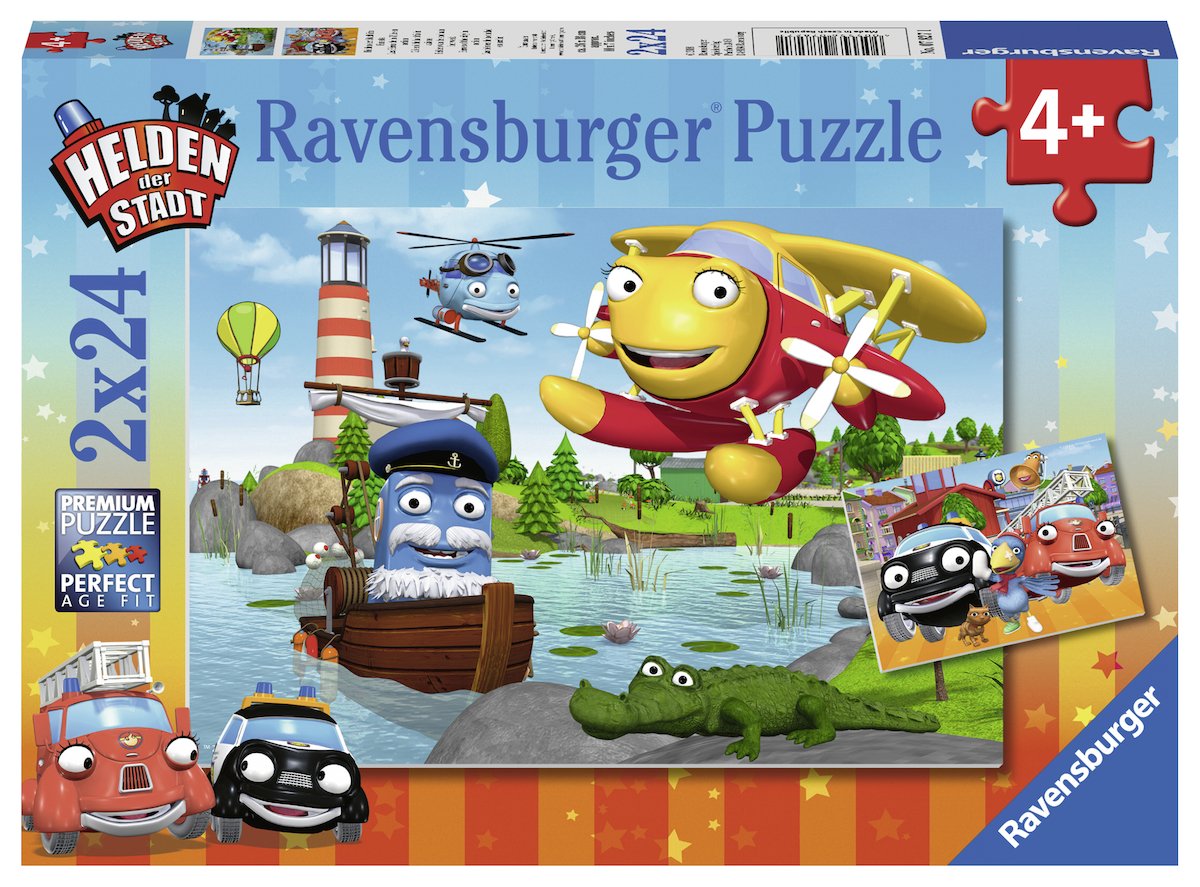 Ravensburger Childrens Puzzle 07827 Licenses General Heroes The City Aroun