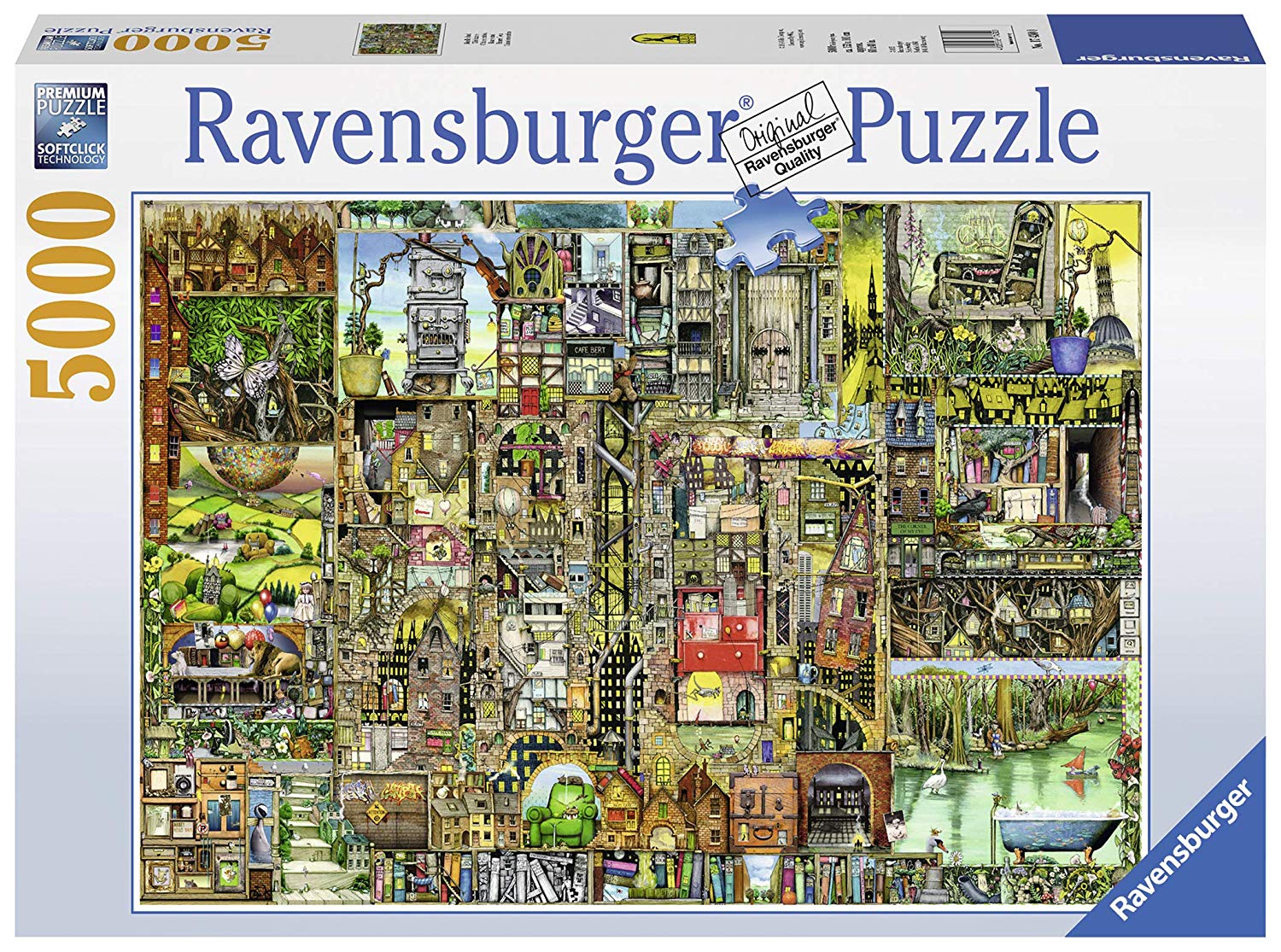 Ravensburger Colin Thompsons Bizarre Town Puzzle Piece