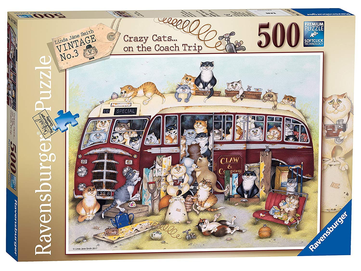 Ravensburger Crazy Cats Vintage