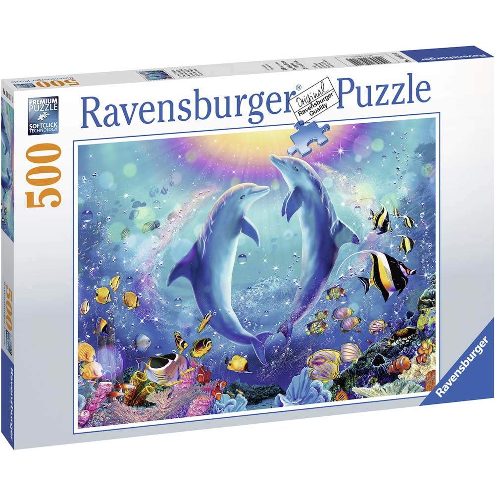Ravensburger Dolphin 14811 Dance 500 Pieces Jigsaw Puzzle