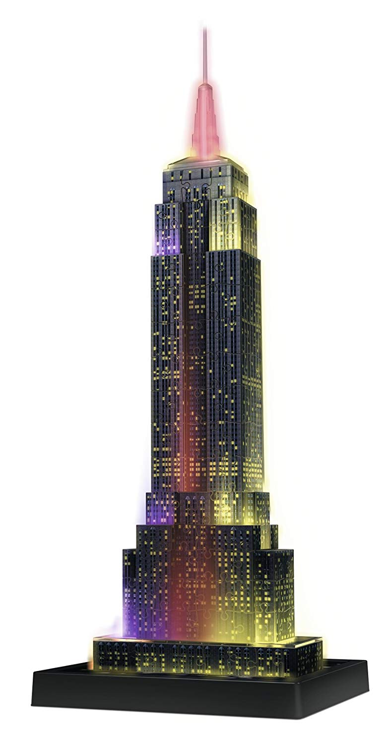 Ravensburger Empire State Building D Puzzle With Lights
