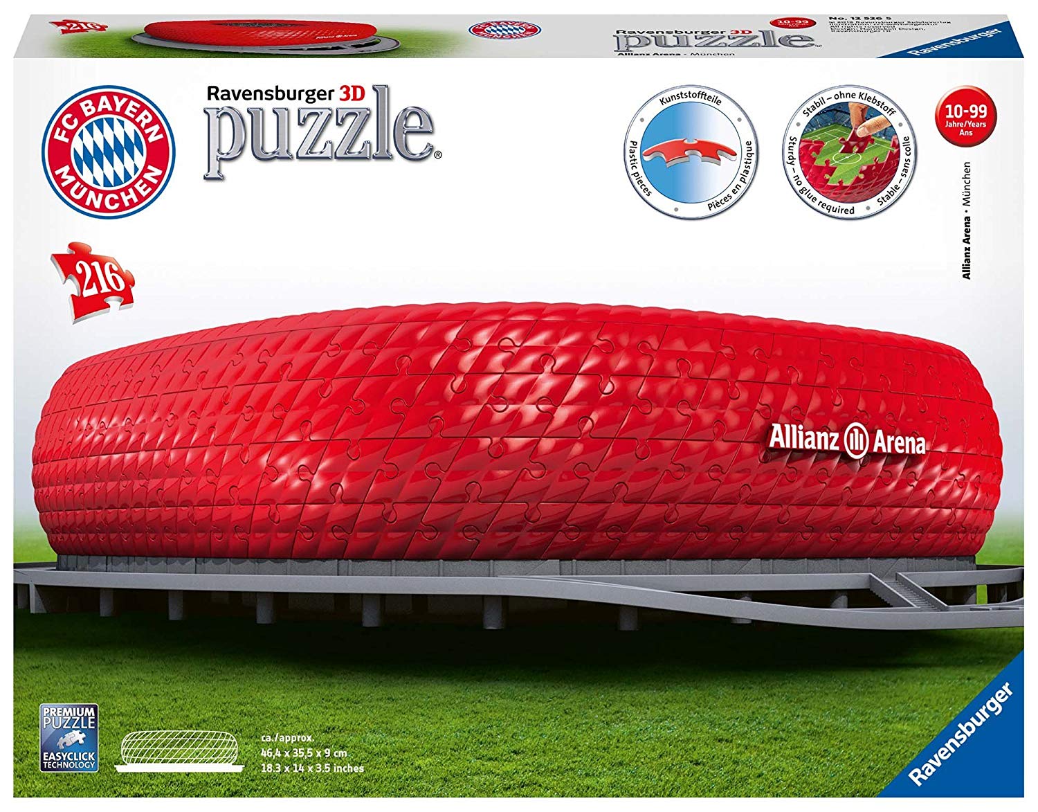 Ravensburger Fc Bayern Munich 3D Puzzle Allianz Arena