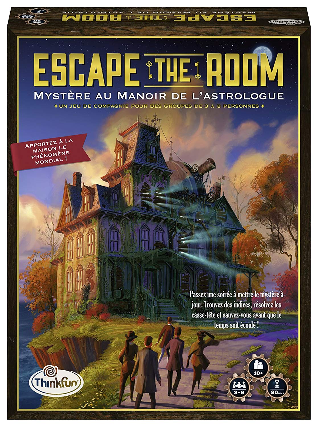 Ravensburger game – Escape The Room Myst Orchid Fertiliser Manoir, 76315