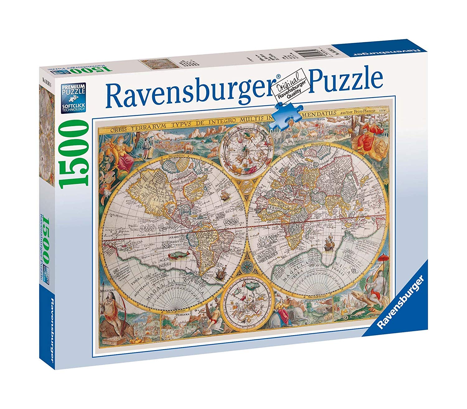 Ravensburger Historical Map Pc Jigsaw Puzzle