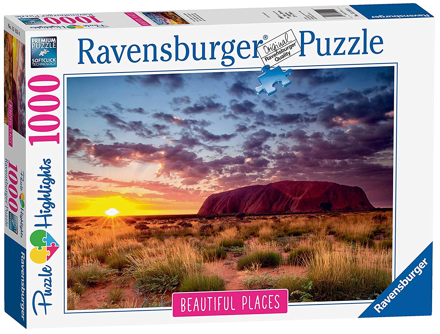 Ravensburger Jigsaw Puzzle for Adults 15155 Ayers Rock in Australia – Compl