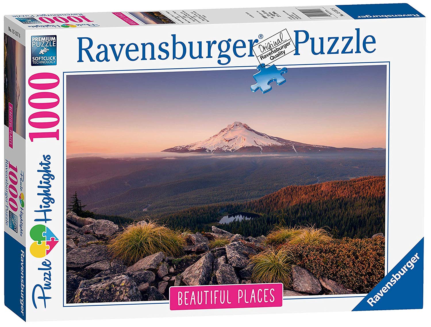 Ravensburger Jigsaw Puzzle For Adults 15157 Strato Volcano Mount Hood In Or