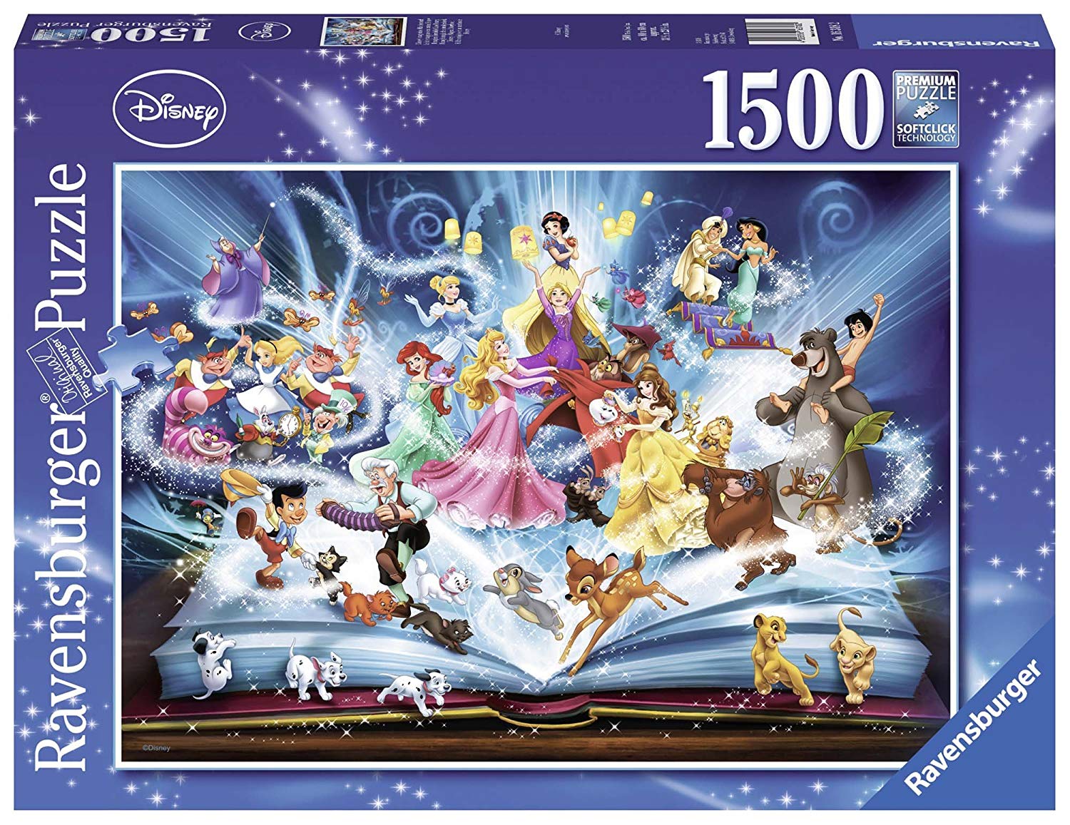 Ravensburger Puzzle Disney 16318 Magical Fairy Tale Book