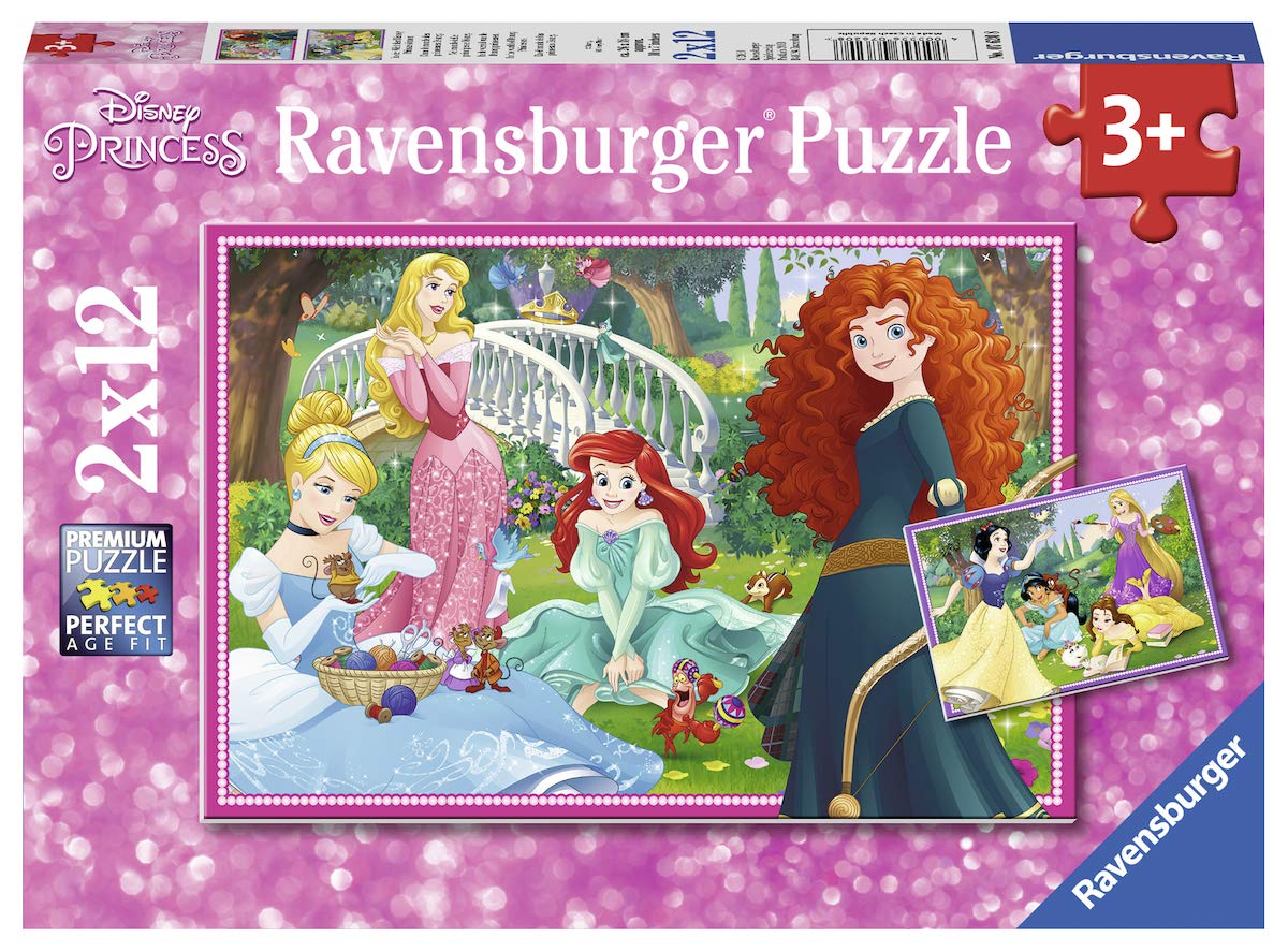 Ravensburger Puzzle – Pack Of 2 In The World Of Princesses Disney Set Of 12