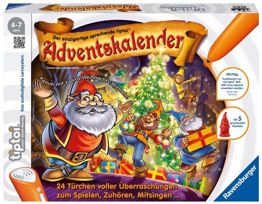 Spielev Erlag Tiptoi Advent Calendar