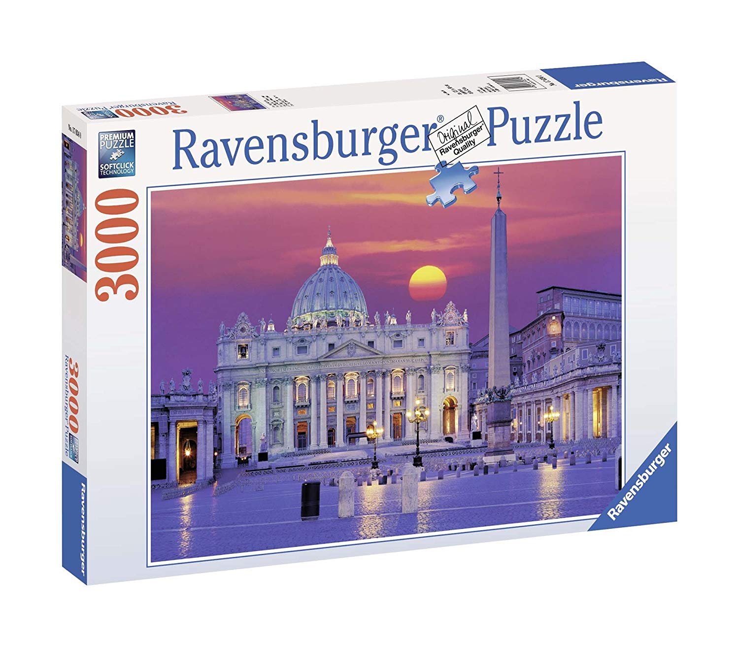 Ravensburger St Peters Cathedral In Rome Piece Jigsaw Puzzle