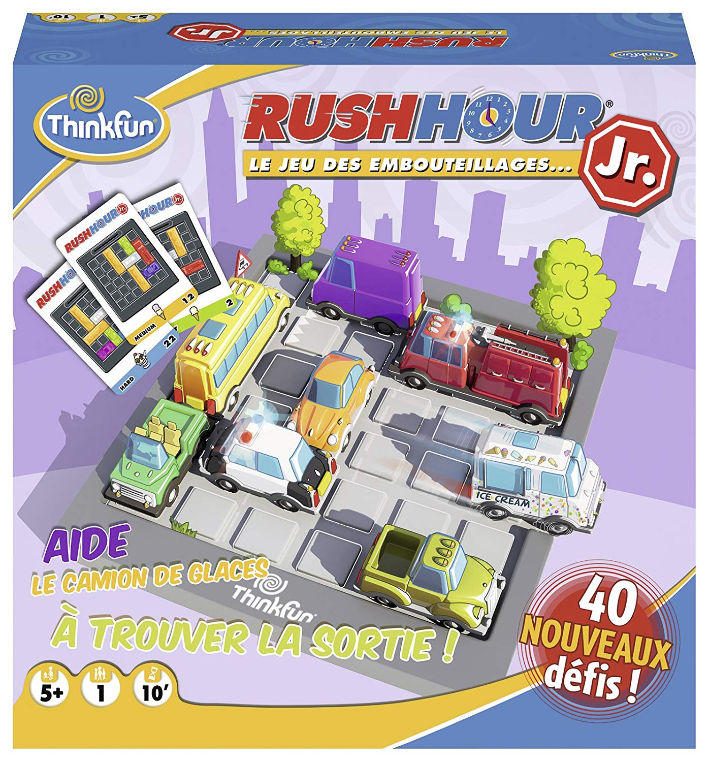 Ravensburger – The Logic – Rush Hour Junior Game, 76304
