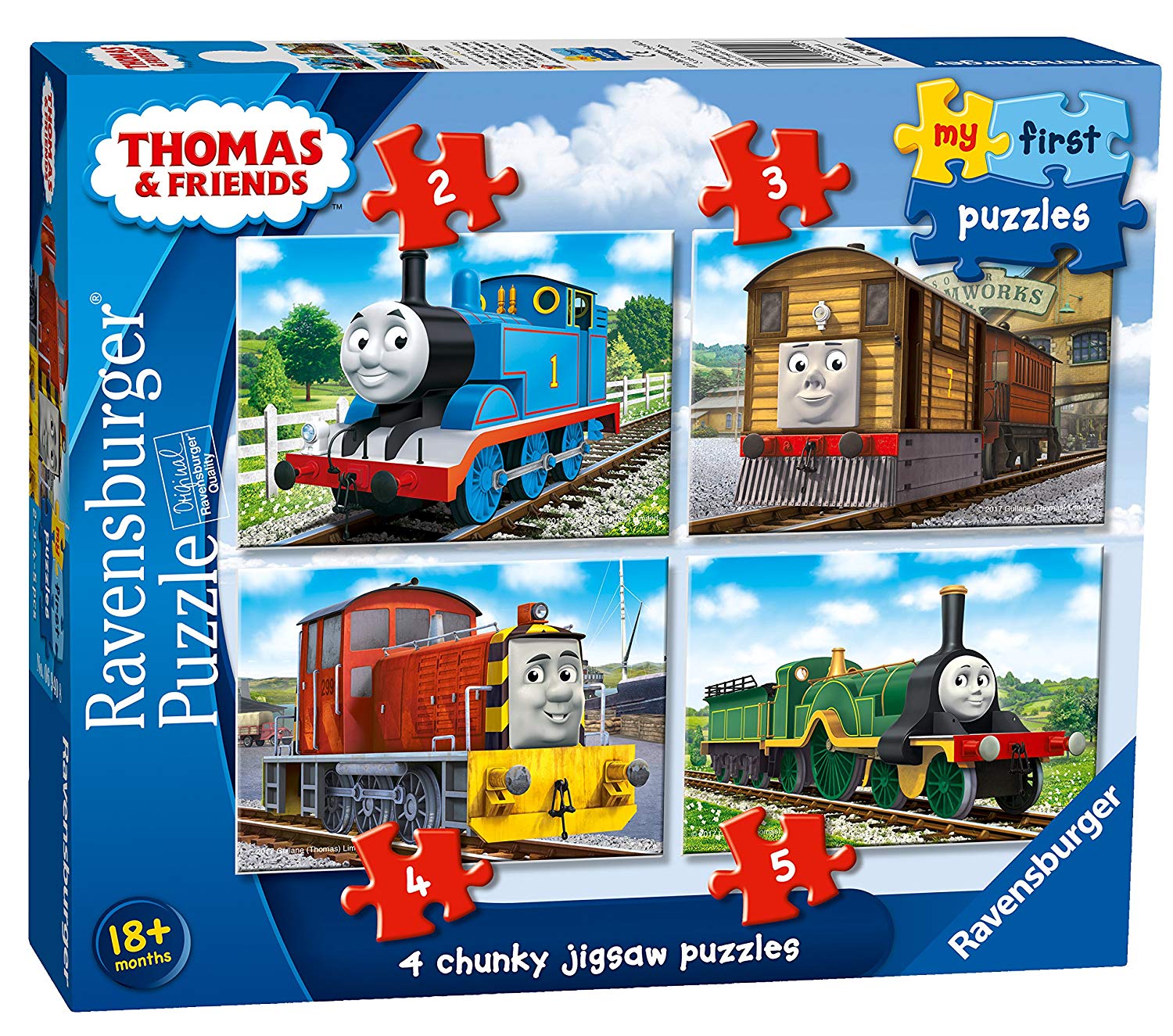 Ravensburger Thomas & Friends (My First Jigsaw Puzzle, 2, 3, 4 And 5 Piece 