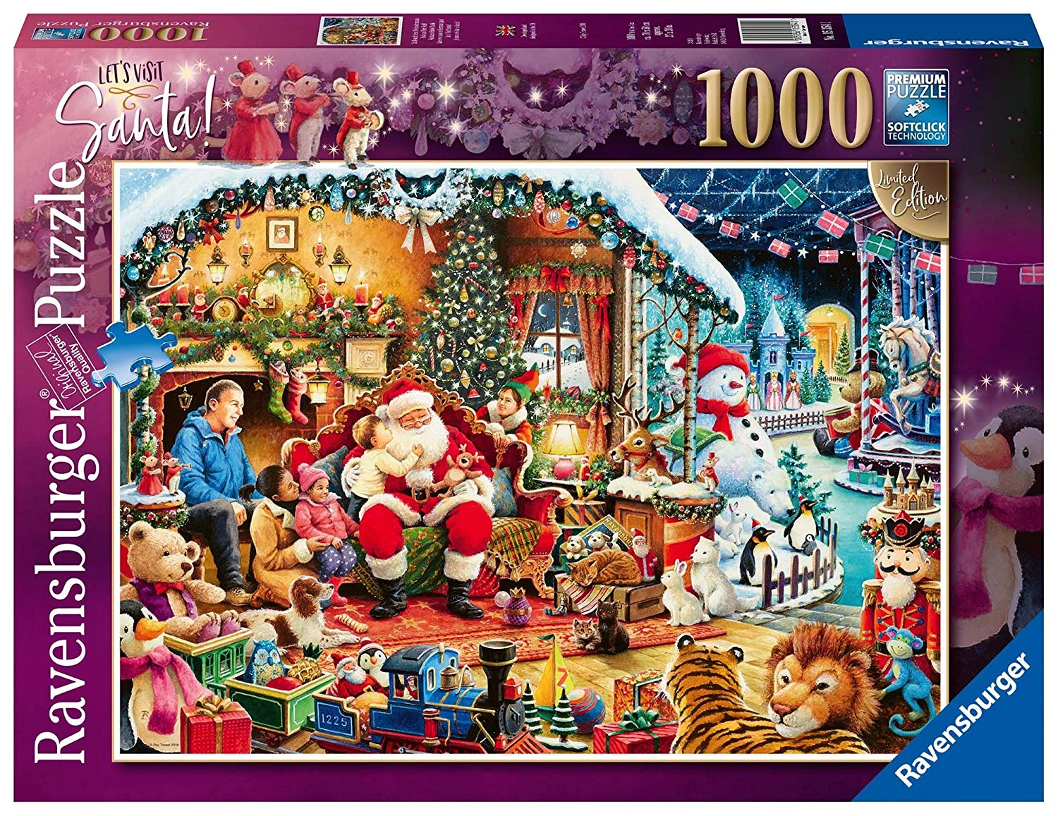Ravensburger Uk Lets Visit Santa Limited Edition Puzzle