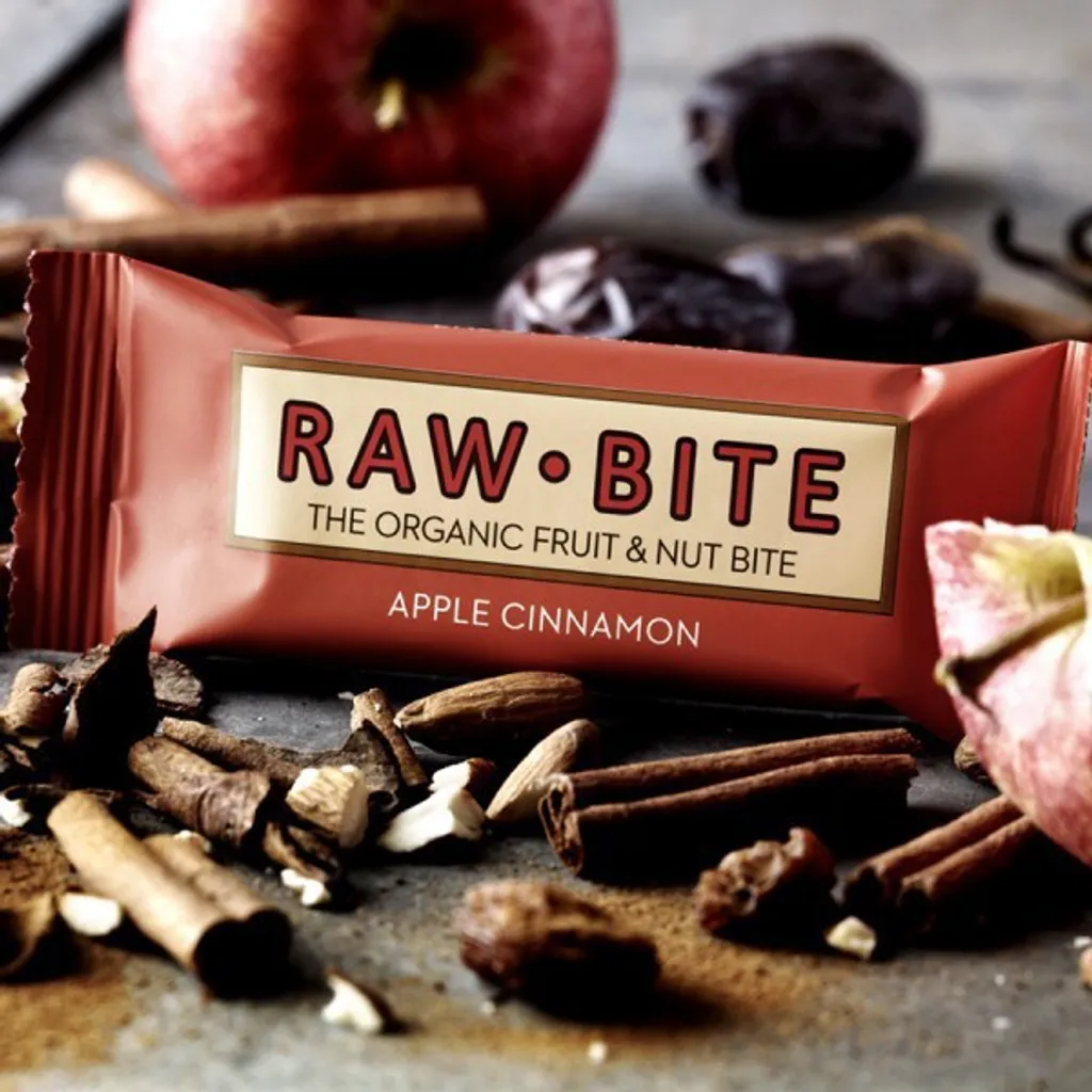 Raw Bite Fruchtriegel Apple Cinnamon glutenfrei -- 50g