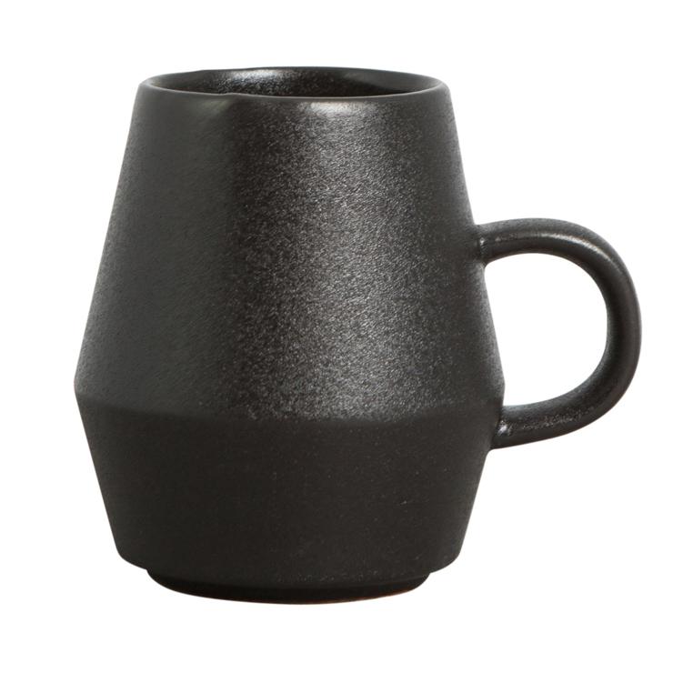 by-on Raw Black Cup With Handle